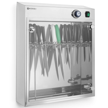  Sterylizator do dezynfekcji noży UV gastronomiczny na 14 noży - Hendi 281246 - zdj. dodatkowe 2