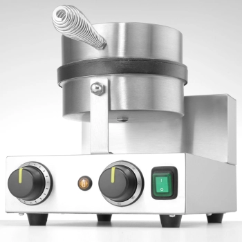  Gofrownica okrągła pojedyncza do gofrów belgijskich TEFLON śr. 190 mm - Hendi 212172 - zdj. dodatkowe 5