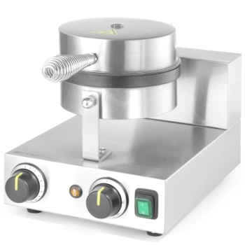  Gofrownica okrągła pojedyncza do gofrów belgijskich TEFLON śr. 190 mm - Hendi 212172 - zdj. dodatkowe 6