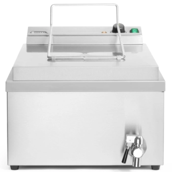  Smażalnik frytownica maszyna do smażenia pączków ryb z półką 12 l 3500 W - Hendi 205914 - zdj. dodatkowe 5