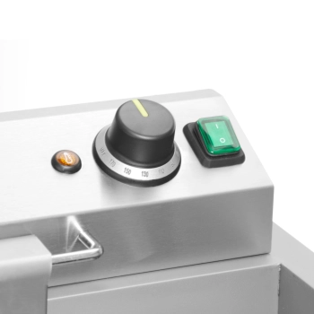  Smażalnik frytownica maszyna do smażenia pączków ryb z półką 12 l 3500 W - Hendi 205914 - zdj. dodatkowe 8