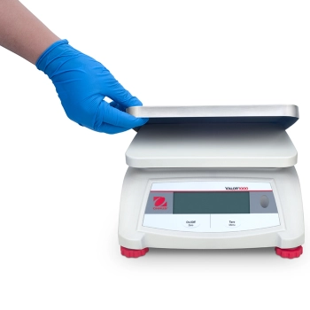  Waga stołowa kontrolna gastronomiczna pomocniczna VALOR 1000 3kg / 0.5g - OHAUS V12P3 - zdj. dodatkowe 4