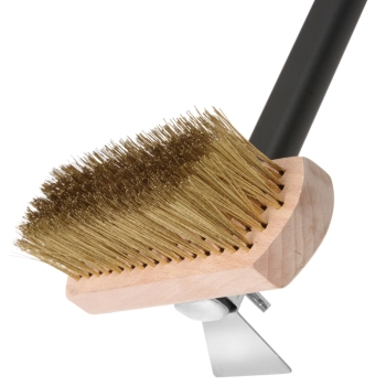  Szczotka do czyszczenia pieca do pizzy z miedzianym włosiem dł. 1320 mm - Hendi 525593 - zdj. dodatkowe 4