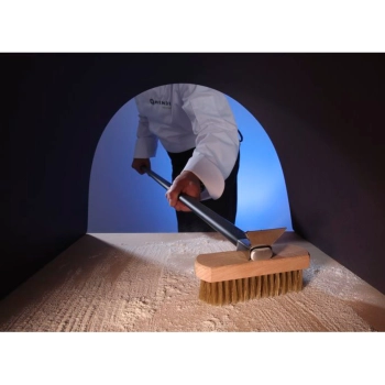  Szczotka do czyszczenia pieca do pizzy z miedzianym włosiem dł. 1320 mm - Hendi 525593 - zdj. dodatkowe 5