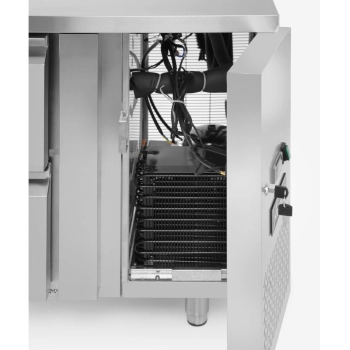  Stół chłodniczy z 4 szufladami i agregatem bocznym nierdzewny Profi Line 280 l - Hendi 233764 - zdj. dodatkowe 9