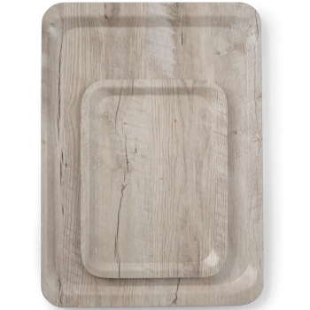  Taca do serwowania laminowana jasne drewno 430 x 330 mm - Hendi 508862 - zdj. dodatkowe 3