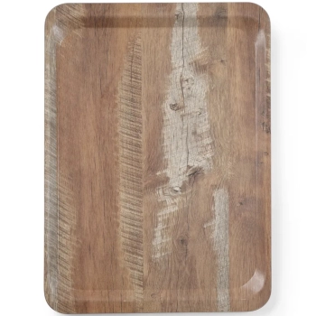  Taca do serwowania laminowana drewno 430 x 330 mm - Hendi 508879 - zdj. dodatkowe 2