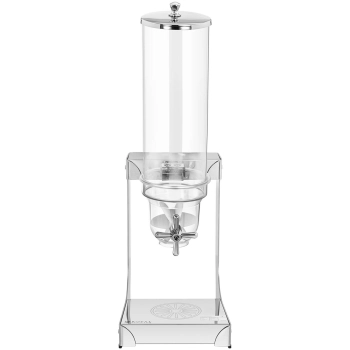  Dozownik dyspenser do płatków ryżu cukierków przezroczysty nierdzewny 3.5 l - zdj. dodatkowe 3