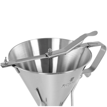  Pistolet dyspenser do sosów kremów na stojaku ze stali nierdzewnej + 3 dysze 1.8 l - zdj. dodatkowe 2