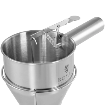  Dozownik pistolet do sosów kremów ze stali nierdzewnej dysza śr. 8 mm 1.2 l - zdj. dodatkowe 2