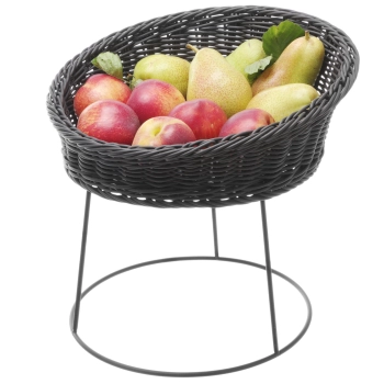  Stojak ekspozytor bufetowy na kosz na owoce pieczywo śr. 250x180 mm - Hendi 426814 - zdj. dodatkowe 1