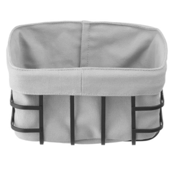  Koszyk pojemnik na pieczywo z szarym workiem kwadratowy - Hendi 427149 - zdj. dodatkowe 1