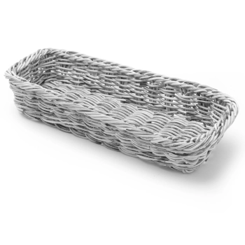  Koszyk na sztućce widelce noże łyżki szary melanżowy 270x100x45 mm - Hendi 426081 - zdj. dodatkowe 1