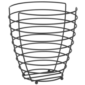  Koszyk miska druciana do owoców czarna z matową powłoką śr. 230 mm - Hendi 427187 - zdj. dodatkowe 1