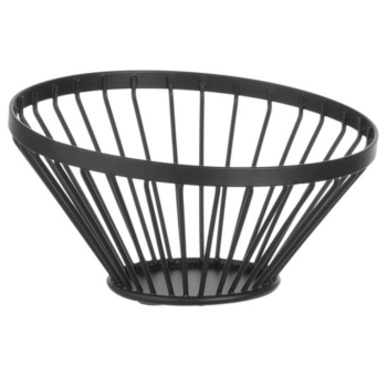  Koszyk miska druciana na owoce czarna z matową powłoką śr. 150 mm - Hendi 427095 - zdj. dodatkowe 1