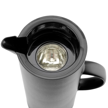  Termos dzbanek próżniowy z przyciskiem i szklanym wkładem 1 l - Hendi 449615 - zdj. dodatkowe 3