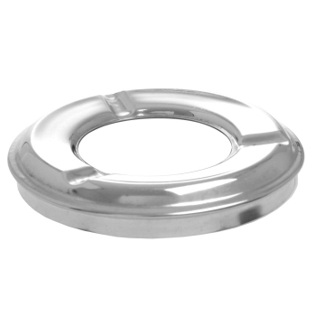  Popielniczka ze zdejmowanym rantem stal nierdzewna czarna śr. 105 mm - Hendi 440230 - zdj. dodatkowe 2