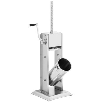  Nadziewarka napełniacz szpryca do kiełbas pionowa ręczna 5 l + 4 lejki - zdj. dodatkowe 3