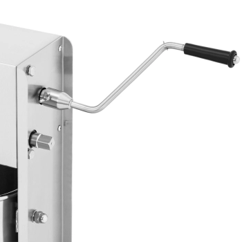  Nadziewarka napełniacz szpryca do kiełbas pionowa ręczna 15 l + 4 lejki - zdj. dodatkowe 2