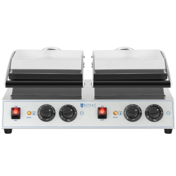  Gofrownica prostokątna podwójna na 4 gofry belgijskie 2 x 1500 W - zdj. dodatkowe 4