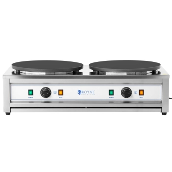  Naleśnikarka podwójna elektryczna z żeliwnymi płytami 2 x 40cm 2 x 3000 W - zdj. dodatkowe 5