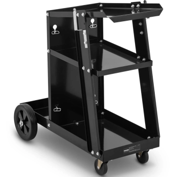  Wózek spawalniczy warsztatowy z miejscem na butlę gazową 3 półkami do 80 kg - zdj. dodatkowe 1