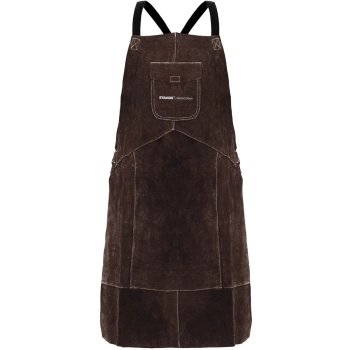  Fartuch spawalniczy ochronny skórzany rozmiar L - brązowy - zdj. dodatkowe 3