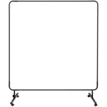  Ekran kurtyna spawalnicza ochronna z ramą na kółkach 174 x 174 cm - czarna - zdj. dodatkowe 5