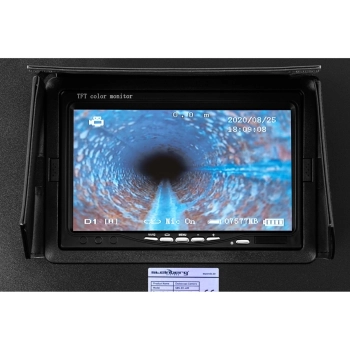  Endoskop kamera diagnostyczna inspekcyjna w walizce 12 LED TFT 7 '' SD 20 m - zdj. dodatkowe 3