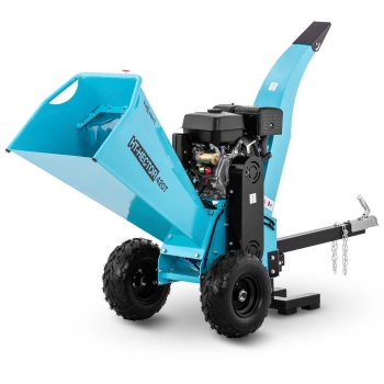  Rozdrabniacz niszczarka rębak do gałęzi krzewów spalinowy mobilny śr. 12 cm 15 KM - zdj. dodatkowe 1