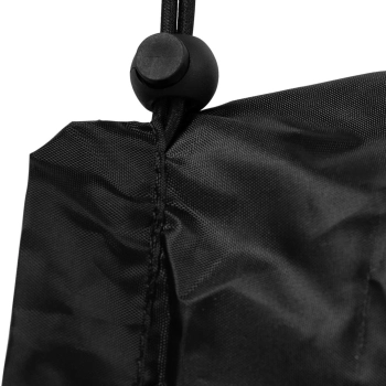  Pokrowiec ochronny na leżak ogrodowy tarasowy czarny 18x6x18 cm - zdj. dodatkowe 3