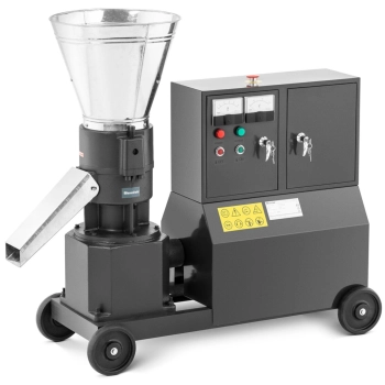  Peleciarka granulator maszyna do pelletu trocin paszy mobilna 7.5 kW 400 V 300 kg/h śr. 200 mm - zdj. dodatkowe 1