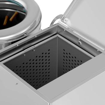  Skubarka oparzalnik do drobiu kurczaków indyków 2w1 bęben śr. 55 cm 55 l 3.3 kW - zdj. dodatkowe 3