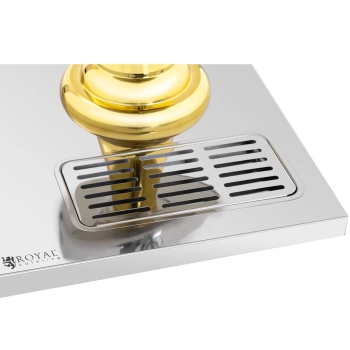  Dyspenser dozownik chłodzący bufetowy do soków napojów podwójny 2 x 8 l - zdj. dodatkowe 2