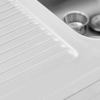  Zlew basen gastronomiczny jednokomorowy z szafką z drzwiami przesuwnymi prawy 100 x 60 x 94 cm - zdj. dodatkowe 5