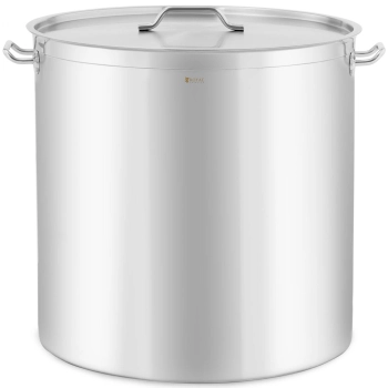  Garnek stalowy z pokrywką miarką do kuchenki indukcyjnej gazowej elektrycznej 170 l - zdj. dodatkowe 1