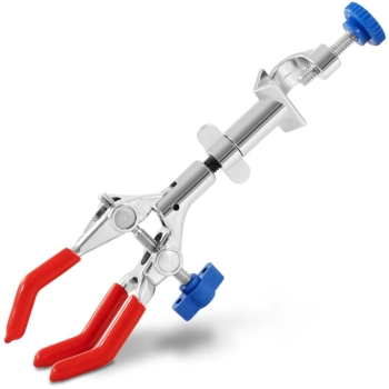  Łapa laboratoryjna do kolb chłodnic 3 palce z zaciskiem 200 mm - zdj. dodatkowe 1