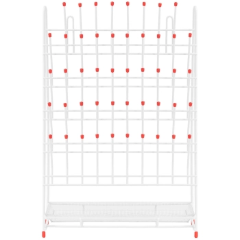  Suszarka stojak laboratoryjny do probówek z tacką ociekową na 48 probówek - zdj. dodatkowe 4