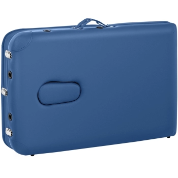  Stół łóżko do masażu przenośne składane Bordeaux Blue do 180 kg niebieskie - zdj. dodatkowe 3