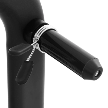  Ławka ławeczka treningowa skośna pod sztangę do wyciskania głową w górę czarno-żółta - zdj. dodatkowe 3