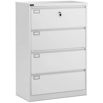  Szafa kartotekowa biurowa metalowa do kartotek dokumentów A4/F4 4 szuflady - zdj. dodatkowe 1