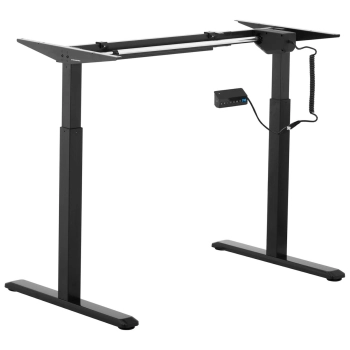  Stelaż rama biurka z elektryczną regulacją wysokości 73-123 cm do 80 kg CZARNY - zdj. dodatkowe 6