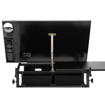  Biurko stół kreślarski z szufladami i taboretem do rysowania szkicowania 115x60 cm - zdj. dodatkowe 2