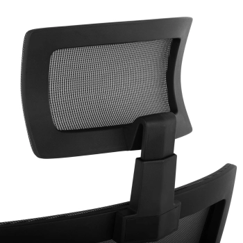  Krzesło fotel biurowy siatkowy ergonomiczny z podparciem lędźwi i zagłówkiem maks. 150 kg - zdj. dodatkowe 2