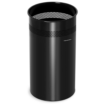  Parasolnik stojak na parasole stalowy czarny śr. 26 cm wys. 46 cm - zdj. dodatkowe 1