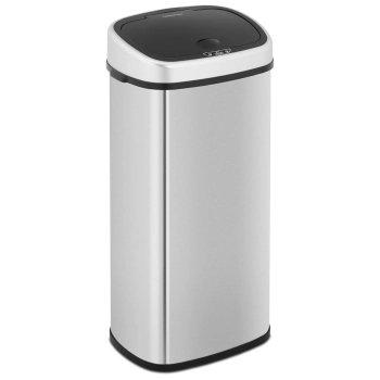  Kosz na śmieci automatyczny bezdotykowy prostokątny z czujnikiem ruchu 30 cm 68 l - zdj. dodatkowe 1