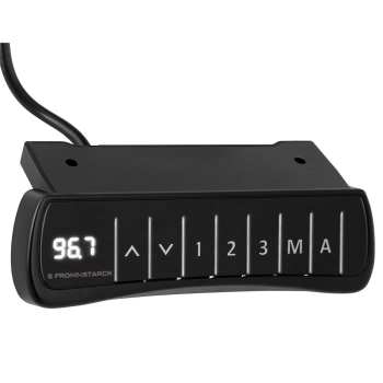  Stelaż rama biurka narożnego z elektryczną regulacją wysokości 58-123 cm KĄT PROSTY - zdj. dodatkowe 2