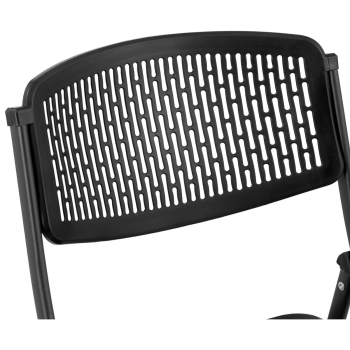  Krzesło składane cateringowe ażurowe do restauracji biura maks. 150 kg 5 szt. - zdj. dodatkowe 2