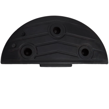  Próg podrzutowy zwalniający gumowy skrajny szer. 180x395x60mm - zdj. dodatkowe 2