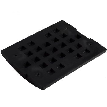  Próg podrzutowy zwalniający gumowy środkowy szer. 480x395x60mm - zdj. dodatkowe 9